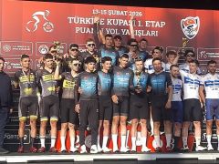 BÜYÜKŞEHİRLİ BİSİKLETÇİLER TÜRKİYE KUPASI 1. ETAP PUANLI YOL YARIŞLARINDA İKİNCİ OLDU